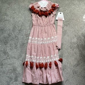 Tularosa Tassel Dress Size XXS